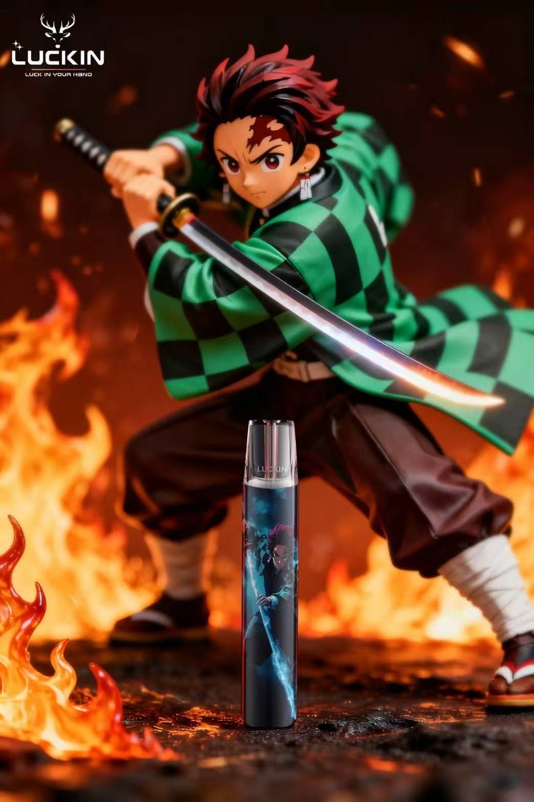 LUCKIN（幸運）電子煙主機 鬼滅之刃電子煙主機 聯名款 通用一代ILIA主機